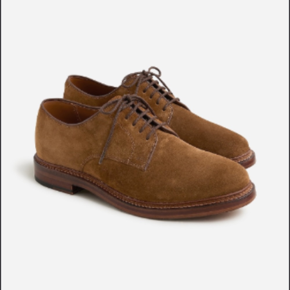 New Ludlow Derby in Suede